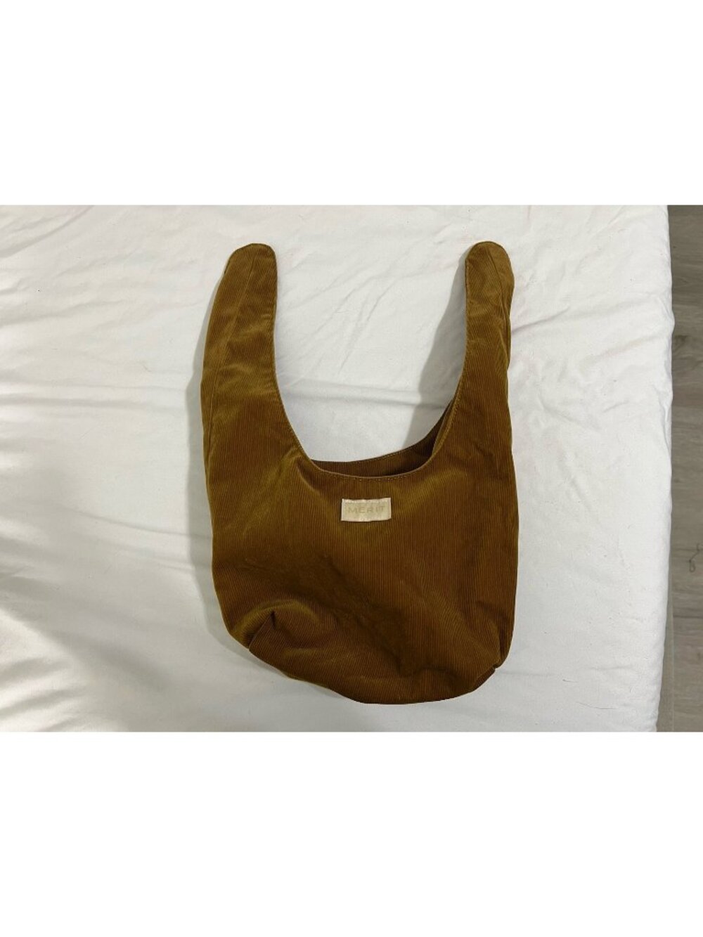 NWT Brown Tan Merit Corduroy Makeup Bag